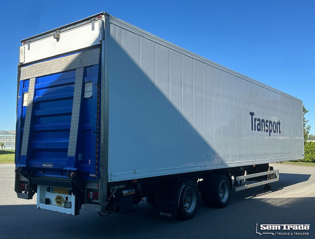 Jumbo 2 Alxe SOR Isolated BOX Tail Lift Steering Axle Holland-Trailer - Caja cerrada semirremolque: foto 5 Jumbo 2 Alxe SOR Isolated BOX Tail Lift Steering Axle Holland-Trailer - Caja cerrada semirremolque: foto 5