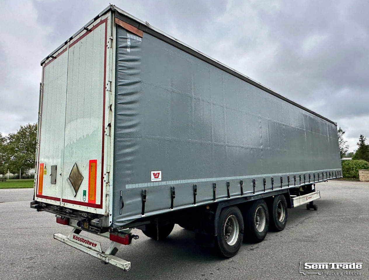 Kässbohrer XS Valx Axles Drum Brakes NEW Curtains NL-Trailer - Semirremolque lona: foto 4 Kässbohrer XS Valx Axles Drum Brakes NEW Curtains NL-Trailer - Semirremolque lona: foto 4