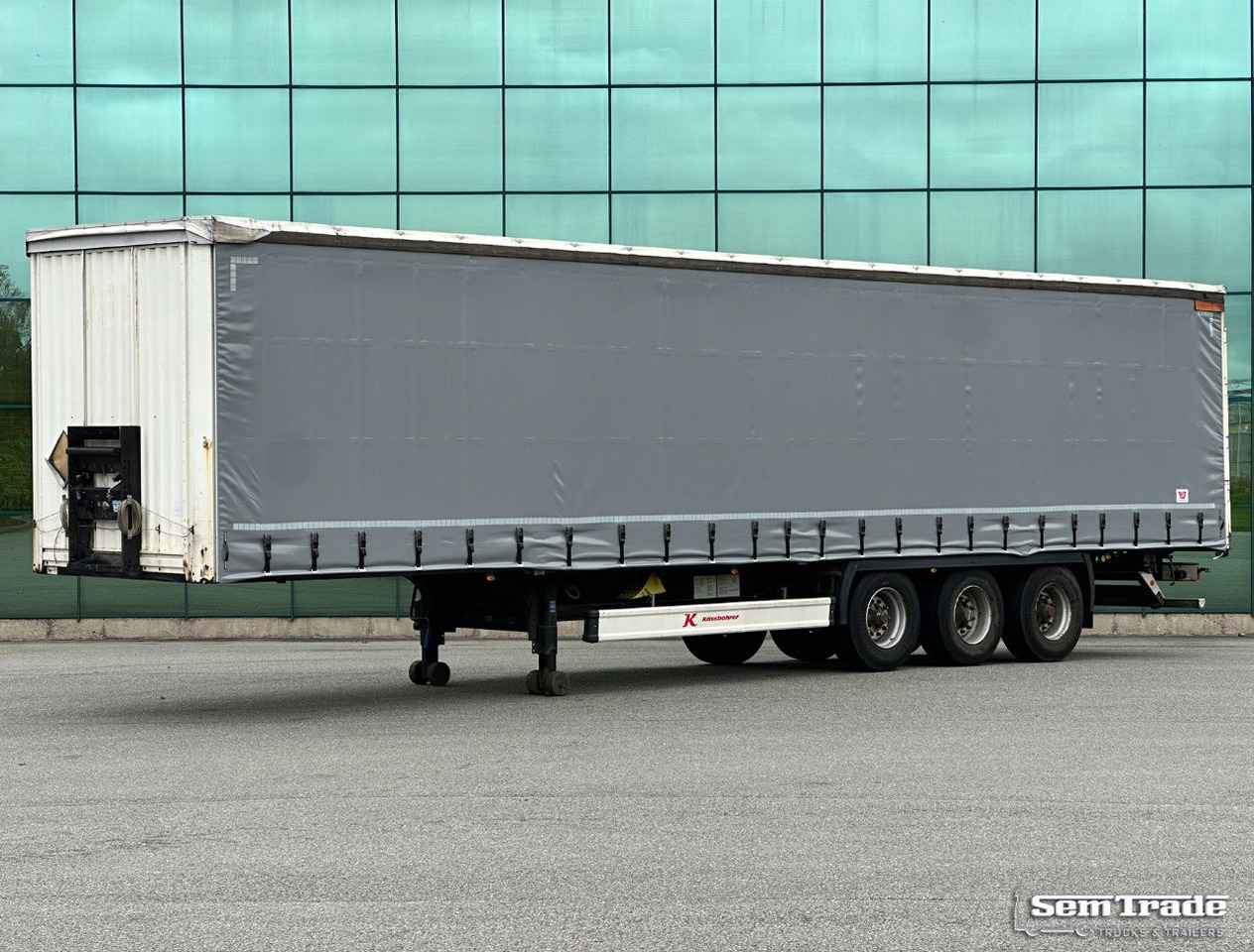 Kässbohrer XS Valx Axles Drum Brakes NEW Curtains NL-Trailer - Semirremolque lona: foto 1 Kässbohrer XS Valx Axles Drum Brakes NEW Curtains NL-Trailer - Semirremolque lona: foto 1