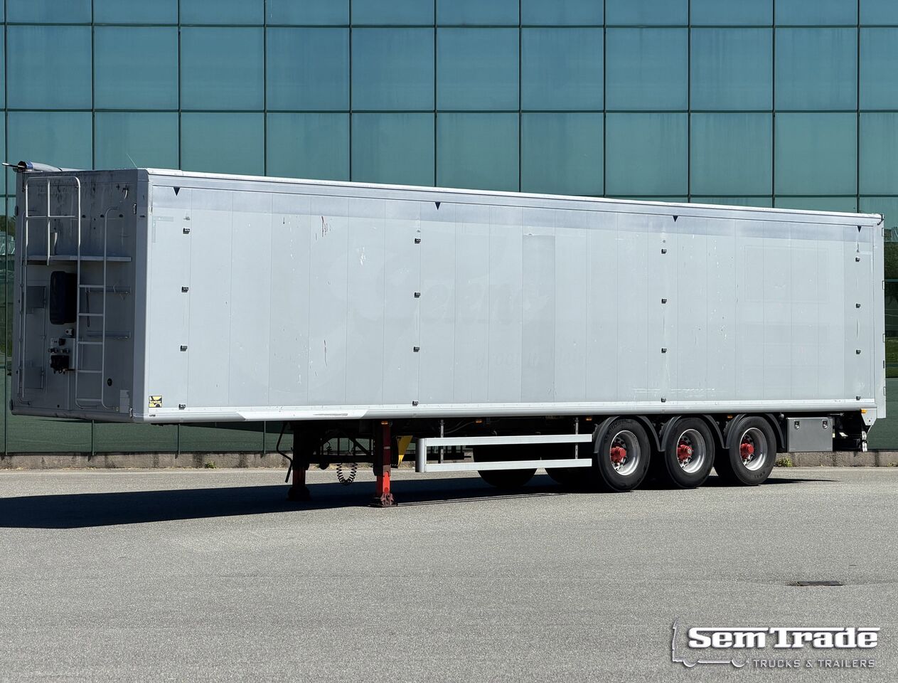 Kraker CF200 CF-Z Walking Floor 2X Lift Axle Disc Brakes Super Condition NL-Trailer - Piso movil semirremolque: foto 1 Kraker CF200 CF-Z Walking Floor 2X Lift Axle Disc Brakes Super Condition NL-Trailer - Piso movil semirremolque: foto 1
