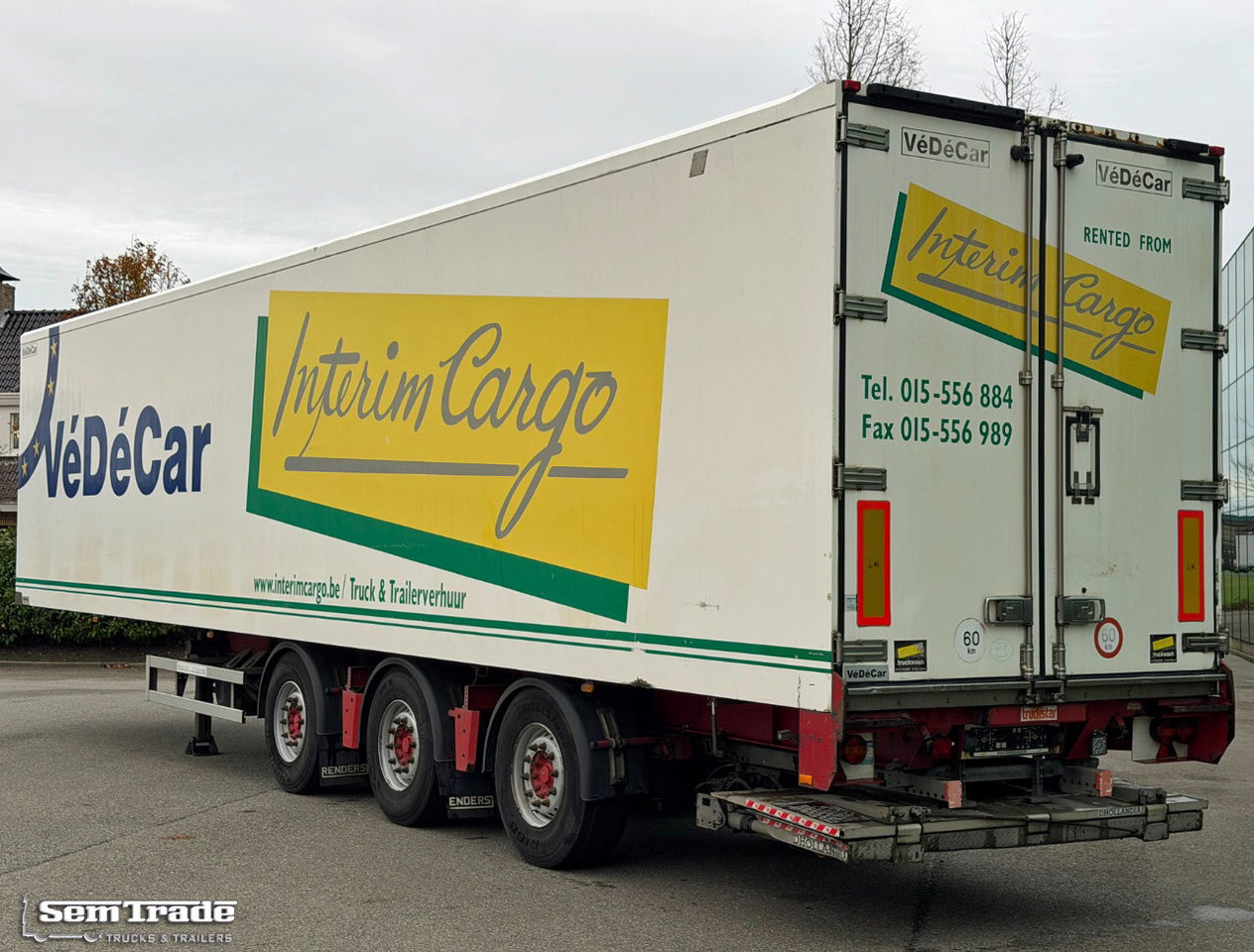 Renders VÉDÉCAR Carrier Maxima 1300 2X Steering Axle Tail Lift Belgium-Trailer - Frigorífico semirremolque: foto 3 Renders VÉDÉCAR Carrier Maxima 1300 2X Steering Axle Tail Lift Belgium-Trailer - Frigorífico semirremolque: foto 3