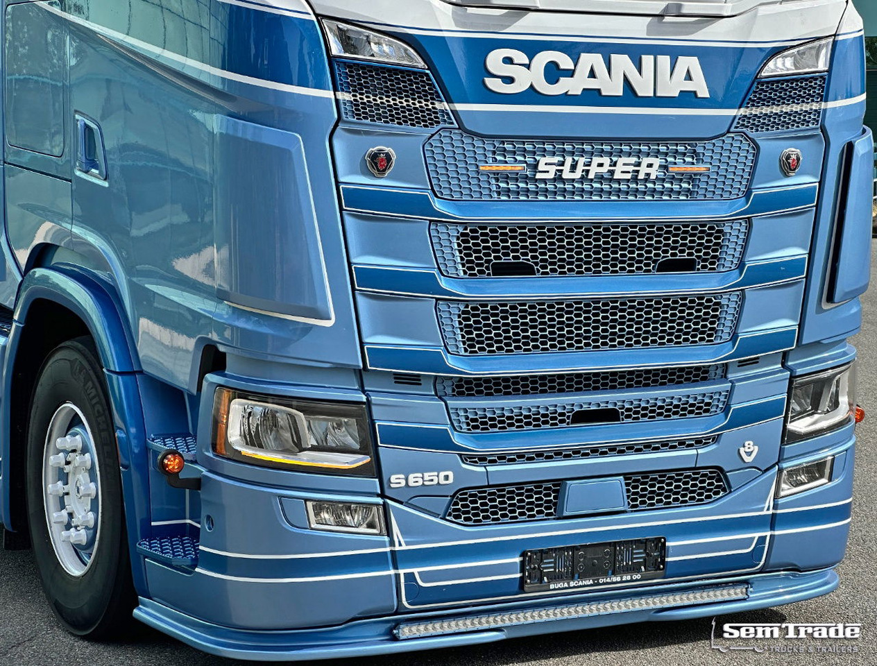 Frigorífico camión Scania S650 V8 NGS Only 193.000 KM Full Options FullY Isolated Body Special Show Truck / Combi NEW Condition: foto 21