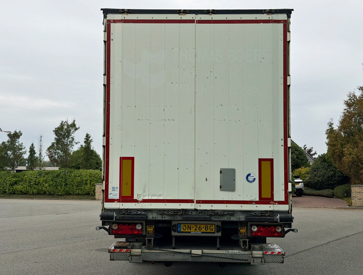 Schmitz Cargobull SCBS3T Disc Brakes Galvanised Chassis 2.000 KG Lift NL Trailer - Semirremolque lona: foto 3 Schmitz Cargobull SCBS3T Disc Brakes Galvanised Chassis 2.000 KG Lift NL Trailer - Semirremolque lona: foto 3