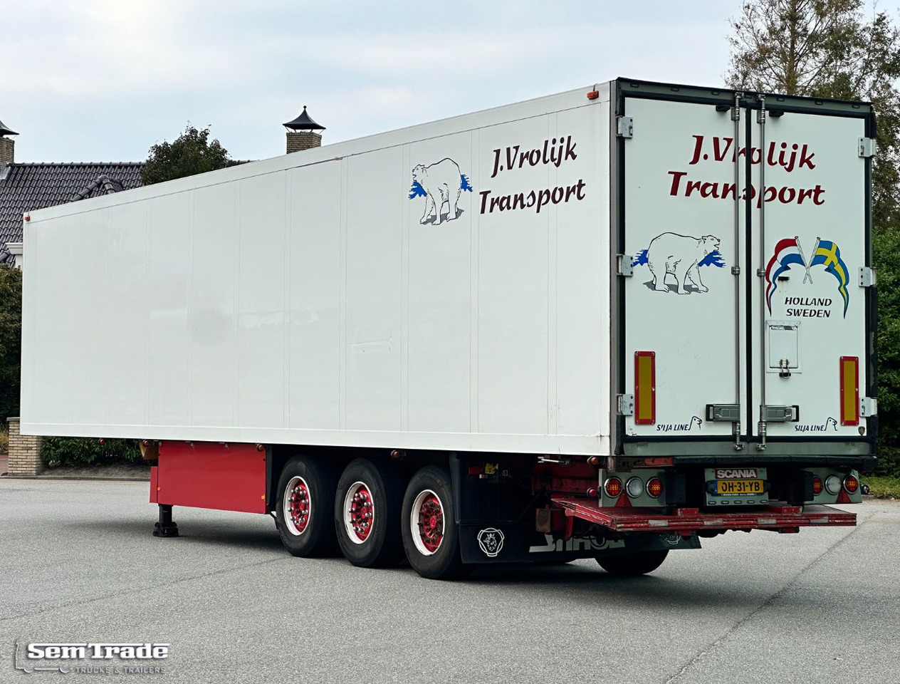 Schmitz Cargobull SKO 24 Carrier Maxima 1300 Flower Wide 2X Lift Axle - Frigorífico semirremolque: foto 3 Schmitz Cargobull SKO 24 Carrier Maxima 1300 Flower Wide 2X Lift Axle - Frigorífico semirremolque: foto 3