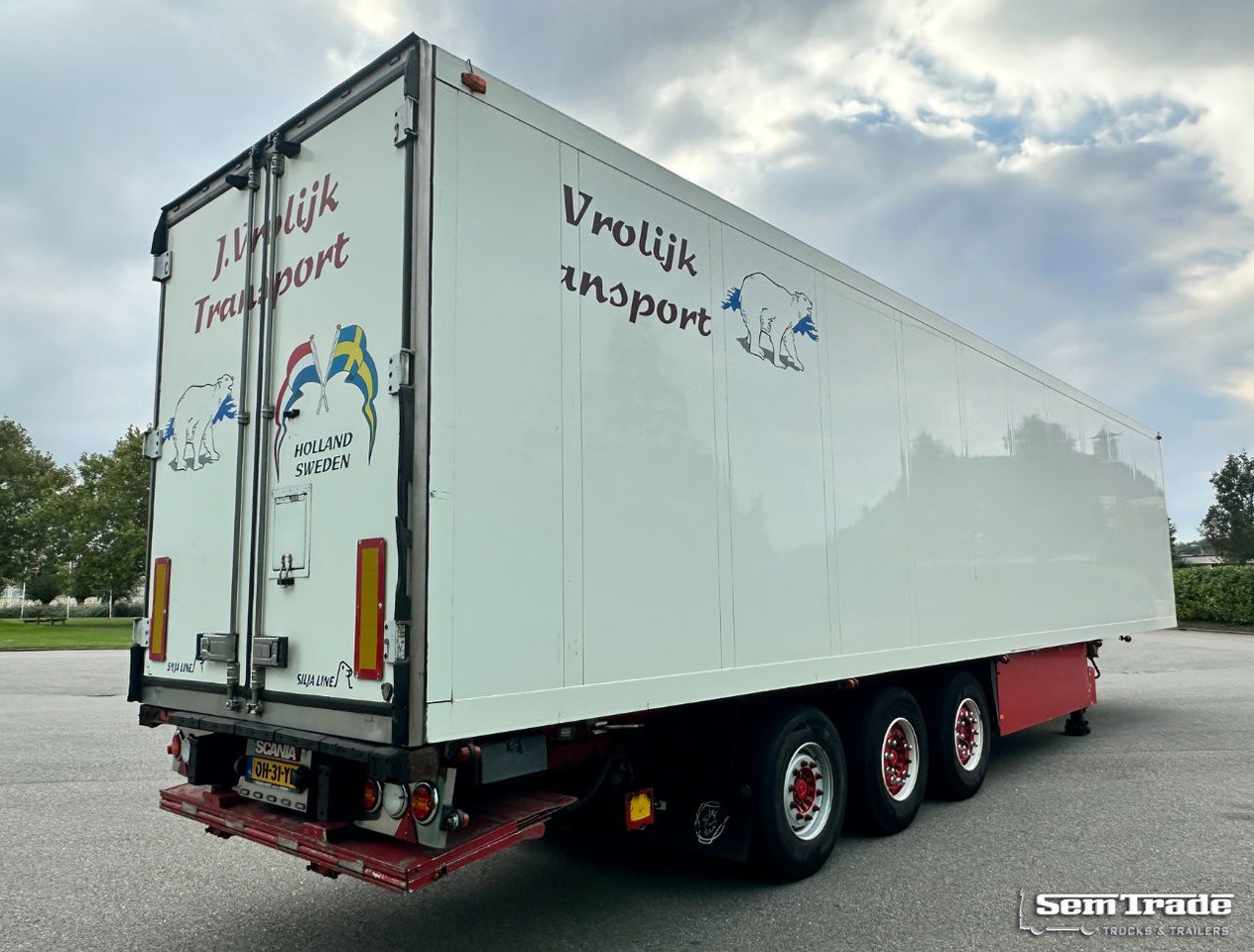 Schmitz Cargobull SKO 24 Carrier Maxima 1300 Flower Wide 2X Lift Axle - Frigorífico semirremolque: foto 5 Schmitz Cargobull SKO 24 Carrier Maxima 1300 Flower Wide 2X Lift Axle - Frigorífico semirremolque: foto 5