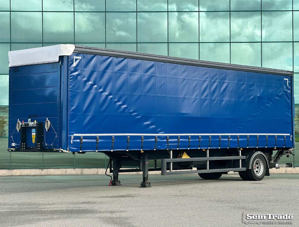 System Trailer Lprs9 City Trailer Tail Lift NEW Condition Holland-Trailer - Semirremolque lona: foto 1 System Trailer Lprs9 City Trailer Tail Lift NEW Condition Holland-Trailer - Semirremolque lona: foto 1