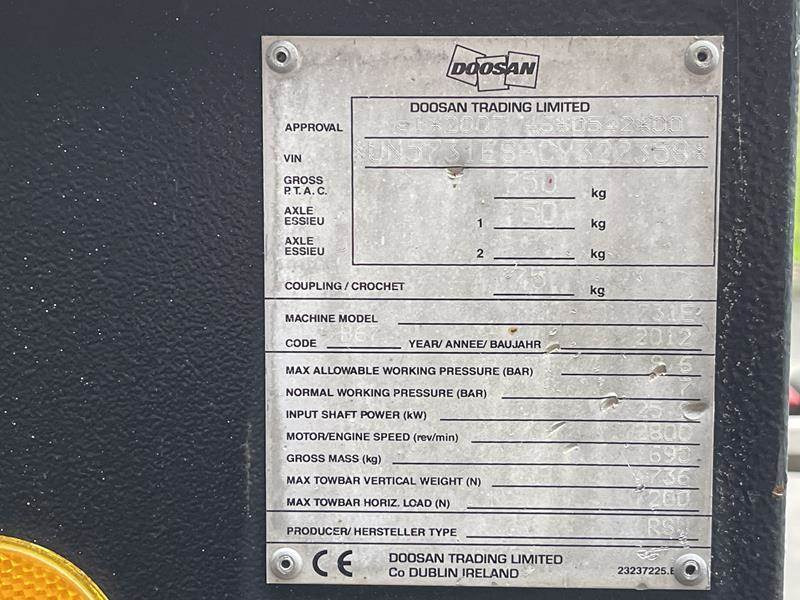 Compresor de aire Doosan 7 / 31 E: foto 8