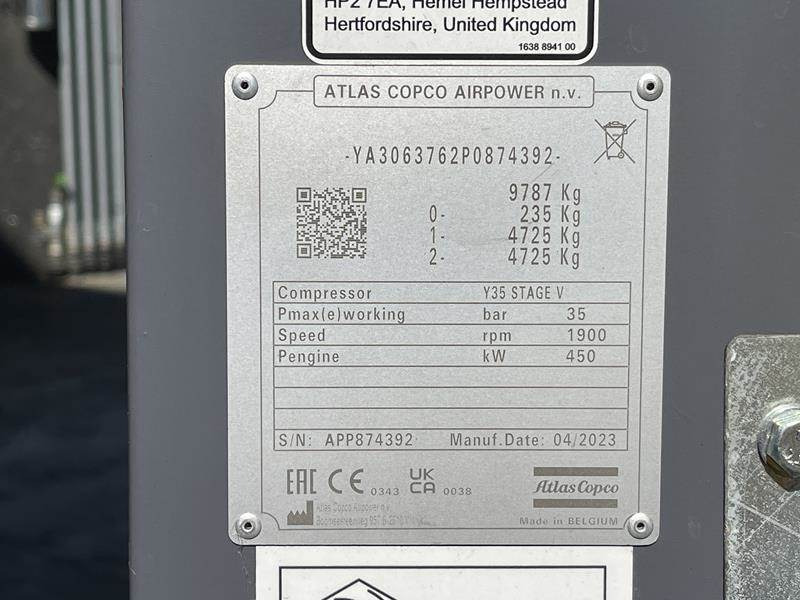 PR202-N-AC Y 35 - N DRILLAIR STAGE V - Compresor de aire: foto 4 PR202-N-AC Y 35 - N DRILLAIR STAGE V - Compresor de aire: foto 4