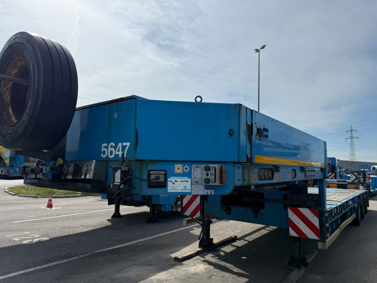 GOLDHOFER STZ-L3 - Góndola rebajadas semirremolque: foto 4 GOLDHOFER STZ-L3 - Góndola rebajadas semirremolque: foto 4