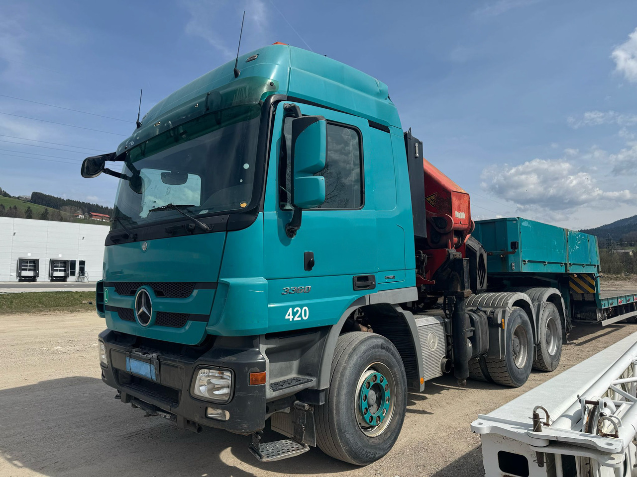Palfinger PK 54000 + Mercedes Actros 3360 - Grúa para camión: foto 2 Palfinger PK 54000 + Mercedes Actros 3360 - Grúa para camión: foto 2
