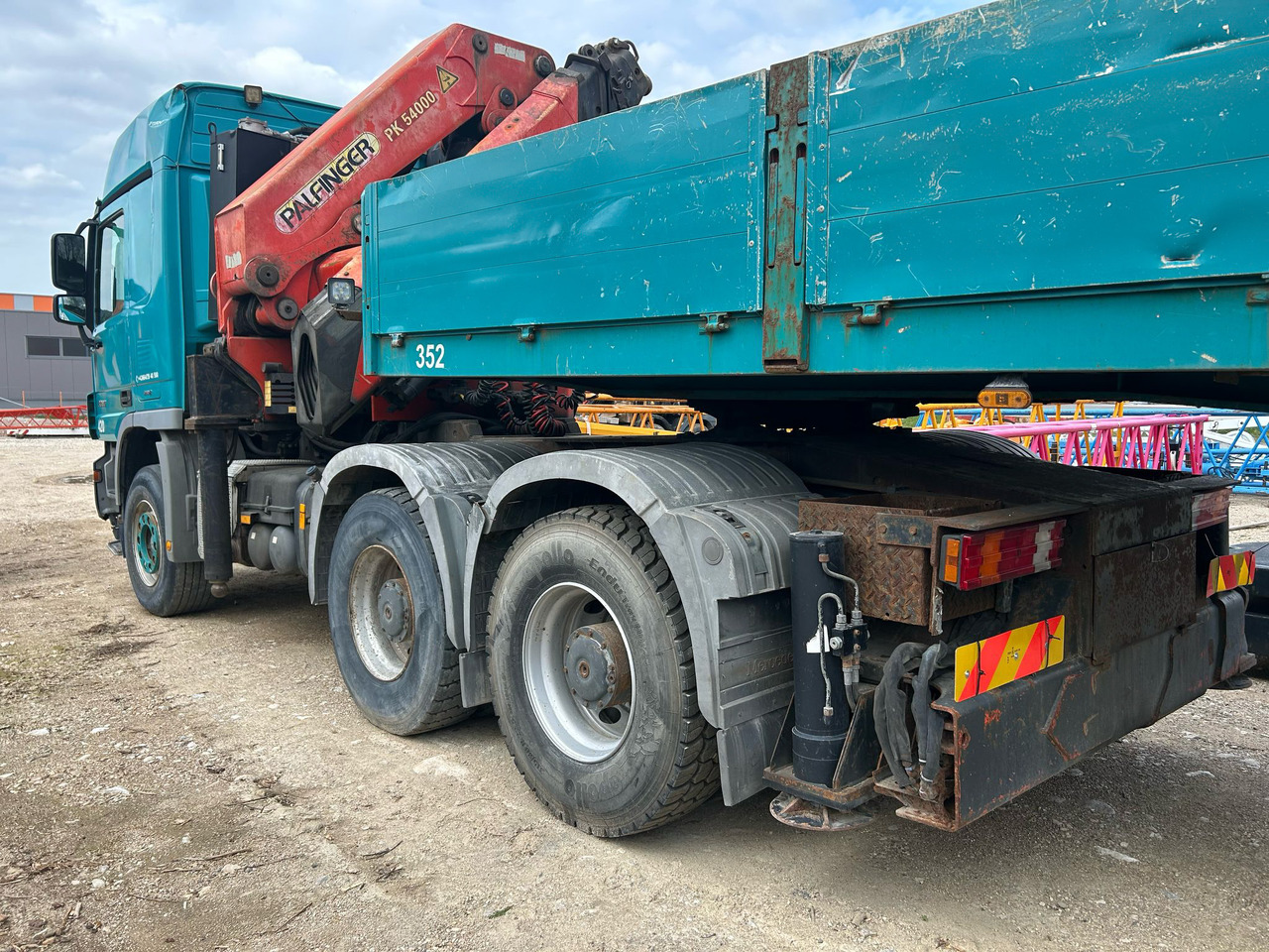 Palfinger PK 54000 + Mercedes Actros 3360 - Grúa para camión: foto 3 Palfinger PK 54000 + Mercedes Actros 3360 - Grúa para camión: foto 3