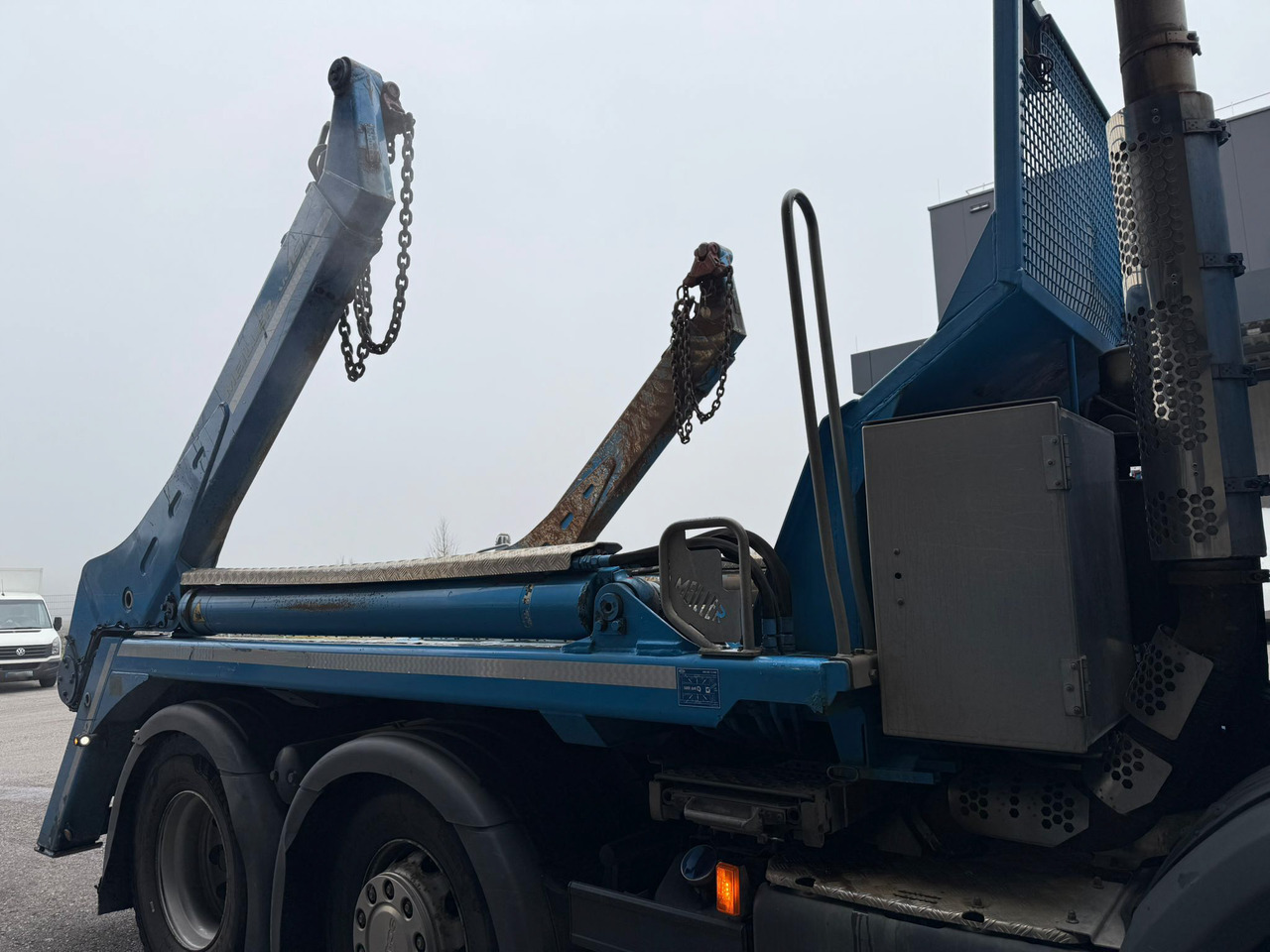 SCANIA P450 6x2 + AK16N TC - Portacontenedor de cadenas camión: foto 5 SCANIA P450 6x2 + AK16N TC - Portacontenedor de cadenas camión: foto 5