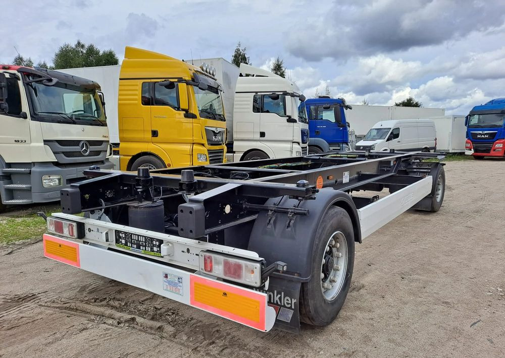 Krone Przyczepa BDF Krone MAXI Hamulce tarczowe - Portacontenedore/ Intercambiable remolque: foto 3 Krone Przyczepa BDF Krone MAXI Hamulce tarczowe - Portacontenedore/ Intercambiable remolque: foto 3