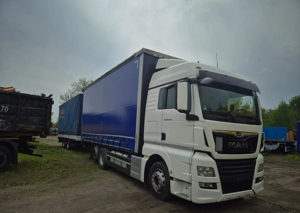 MAN TGX 26.460 Firana ZESTAW - Camión lona: foto 1 MAN TGX 26.460 Firana ZESTAW - Camión lona: foto 1
