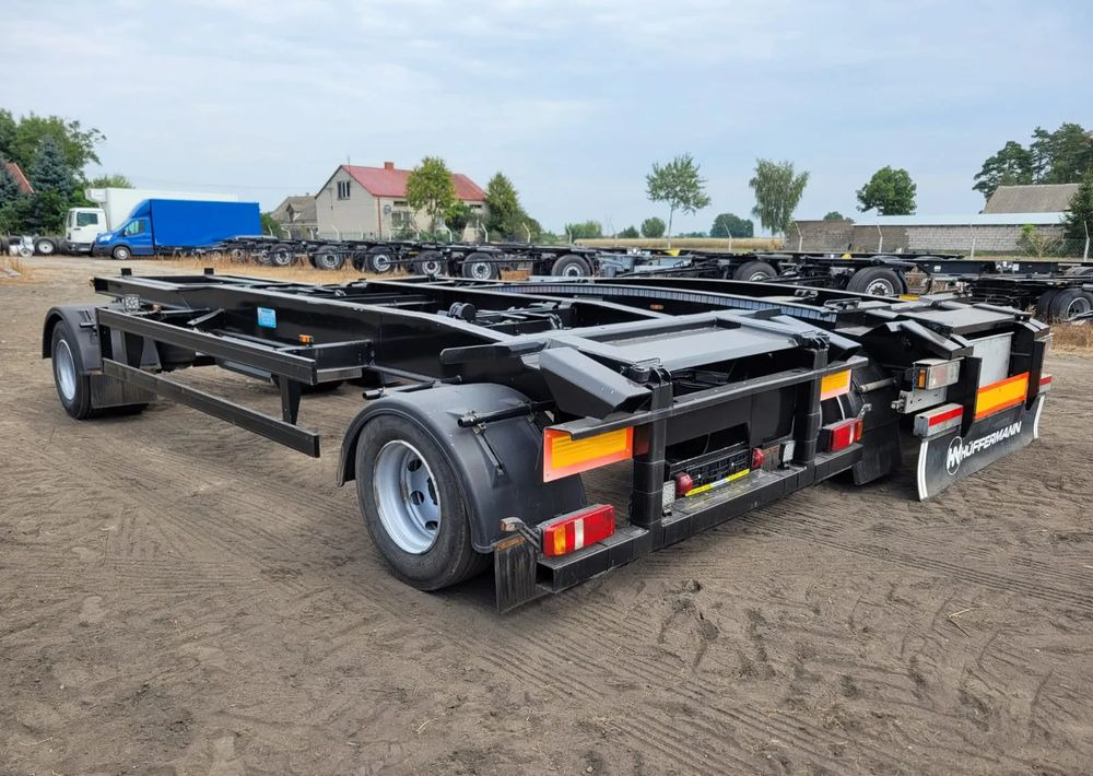 Remolque multilift/ Portacontenedores de cadenas Meiller Przyczepa do hakowca Huffermann: foto 16