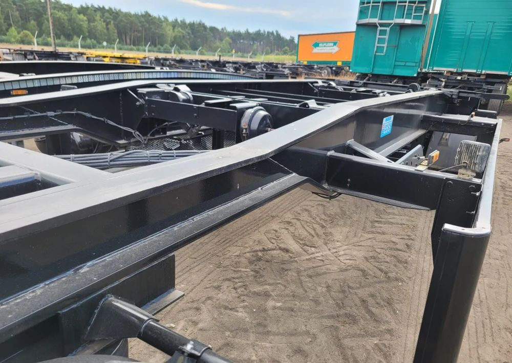 Meiller Przyczepa do hakowca Huffermann - Remolque multilift/ Portacontenedores de cadenas: foto 2 Meiller Przyczepa do hakowca Huffermann - Remolque multilift/ Portacontenedores de cadenas: foto 2