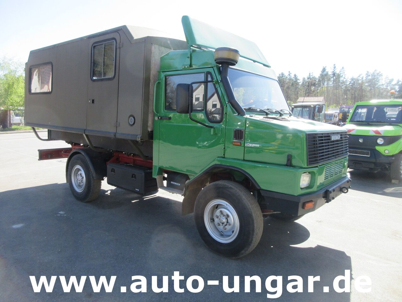 Bremach TGR 35.3 4x4 Wohnmobil Allrad Camping Car offroad Bucher Duro Kabine - Cámper: foto 3 Bremach TGR 35.3 4x4 Wohnmobil Allrad Camping Car offroad Bucher Duro Kabine - Cámper: foto 3