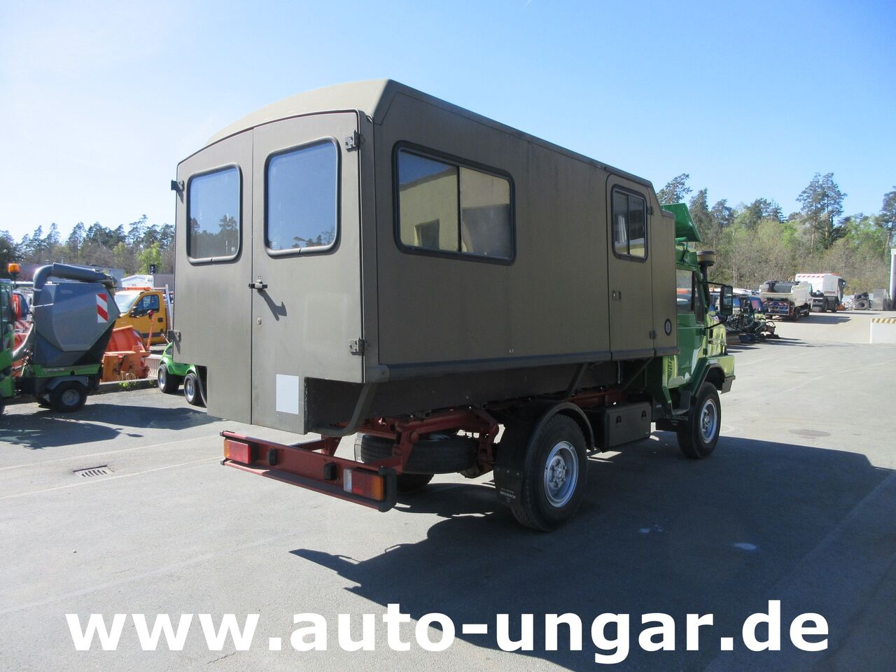 Bremach TGR 35.3 4x4 Wohnmobil Allrad Camping Car offroad Bucher Duro Kabine - Cámper: foto 5 Bremach TGR 35.3 4x4 Wohnmobil Allrad Camping Car offroad Bucher Duro Kabine - Cámper: foto 5