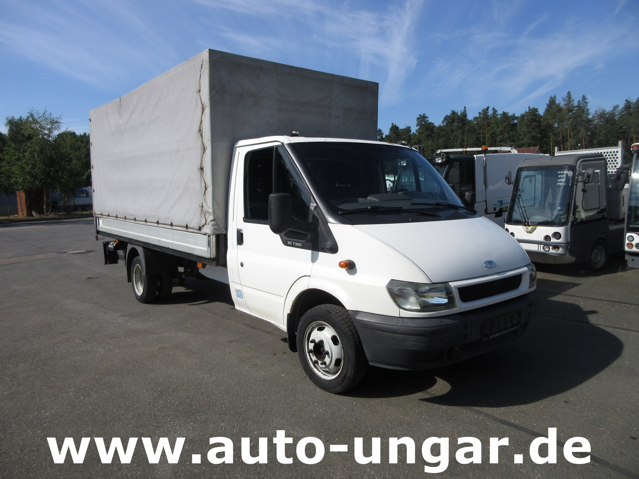 Ford Transit 90T350 Tourneo 3.500kg Pritsche & Plane Dautel LBW AHK - Furgoneta con caja de lona: foto 2 Ford Transit 90T350 Tourneo 3.500kg Pritsche & Plane Dautel LBW AHK - Furgoneta con caja de lona: foto 2