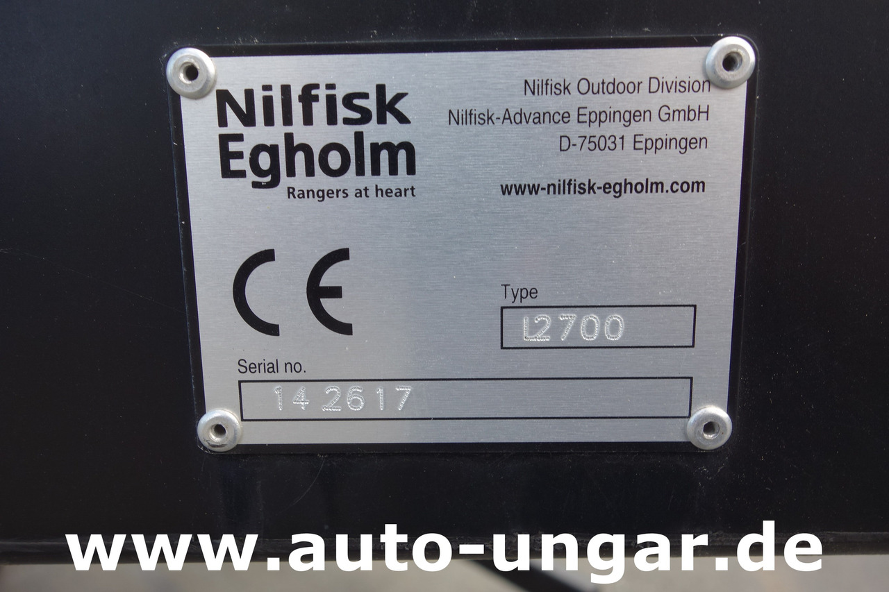Vehículo municipal NILFISK CR3500 Kipperpritsche Schmidt Multigo 150 Pritsche Kipper mit Fahrgestell: foto 9