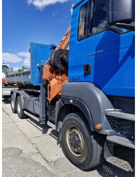 MAN TGS 33.440 +Terex-Atlas 240 - Volquete camión, Camión grúa: foto 3 MAN TGS 33.440 +Terex-Atlas 240 - Volquete camión, Camión grúa: foto 3