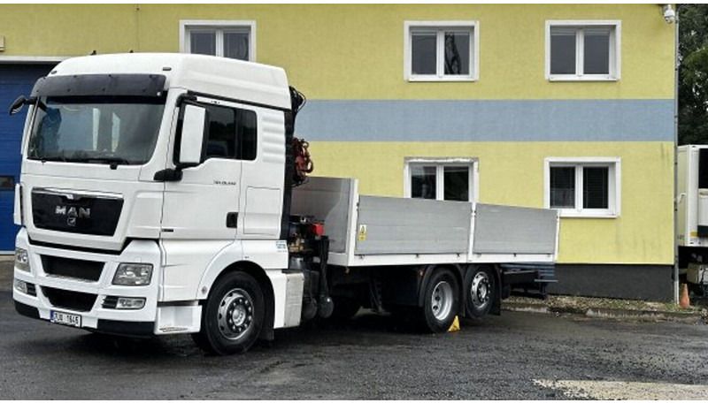MAN TGX 26.440 - Camión caja abierta, Camión grúa: foto 2 MAN TGX 26.440 - Camión caja abierta, Camión grúa: foto 2