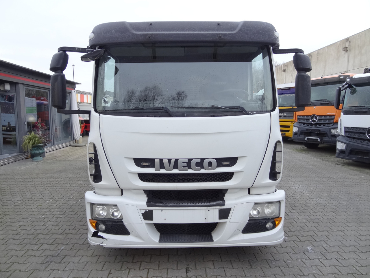 Camión caja abierta, Camión grúa Iveco EuroCargo 120E25 Fassi F38: foto 7