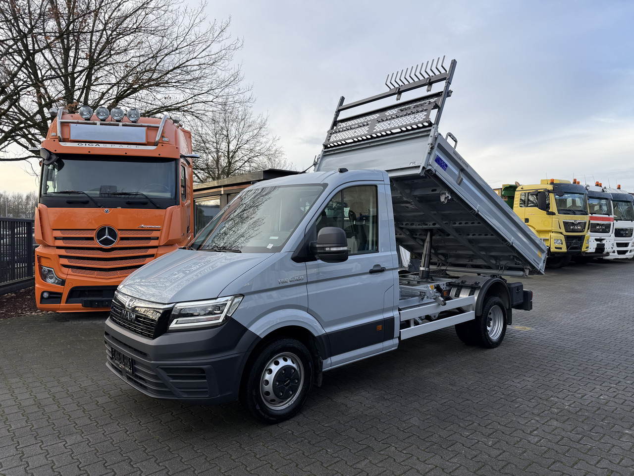 MAN TGE 6.160 Meiller Trigenius Neuwertig ! - Volquete camión: foto 1 MAN TGE 6.160 Meiller Trigenius Neuwertig ! - Volquete camión: foto 1