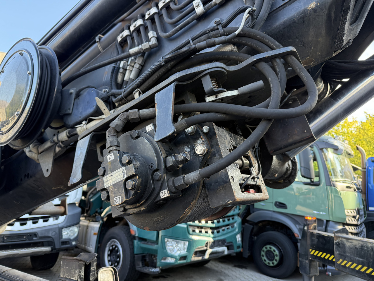 MAN TGX 26.480 6X2 Hiab 422 + Jib + Winde - Camión caja abierta, Camión grúa: foto 5 MAN TGX 26.480 6X2 Hiab 422 + Jib + Winde - Camión caja abierta, Camión grúa: foto 5