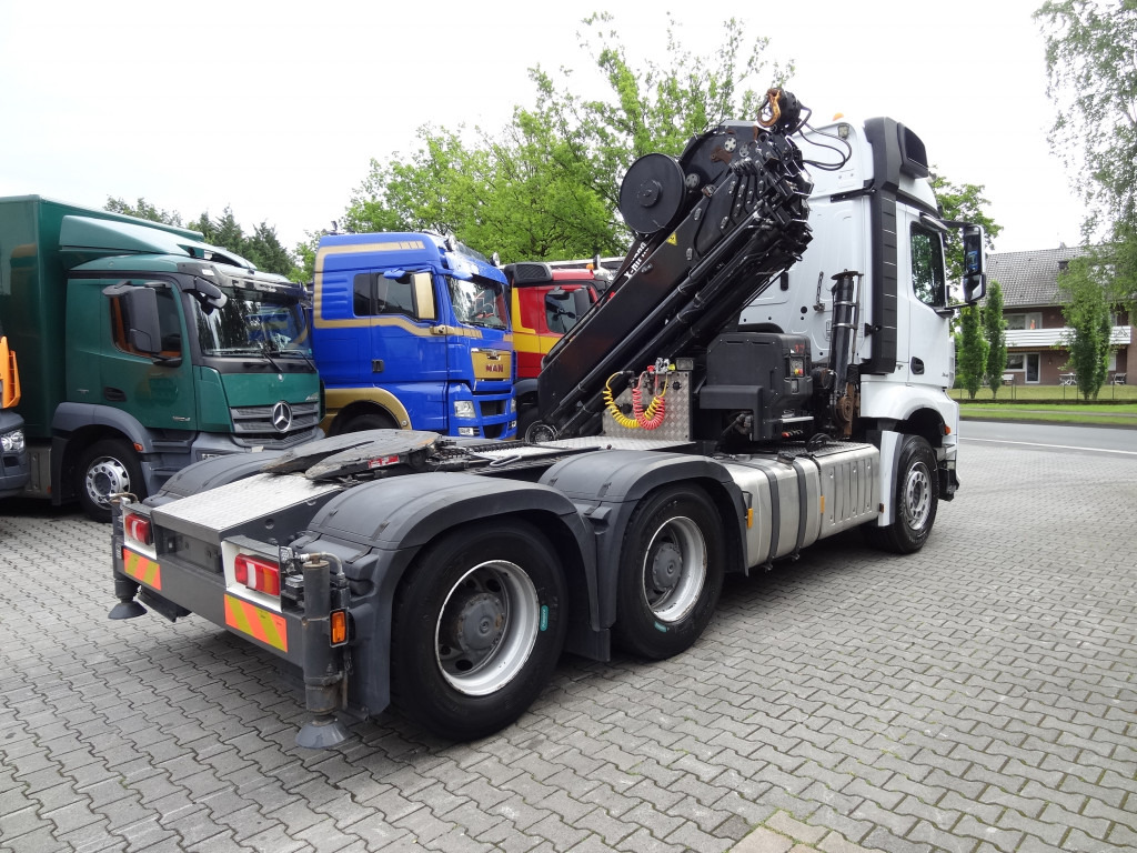 Camión grúa, Cabeza tractora Mercedes-Benz Arocs 2648 LS 6X4 Kran Hiab X-HiPro 302: foto 14