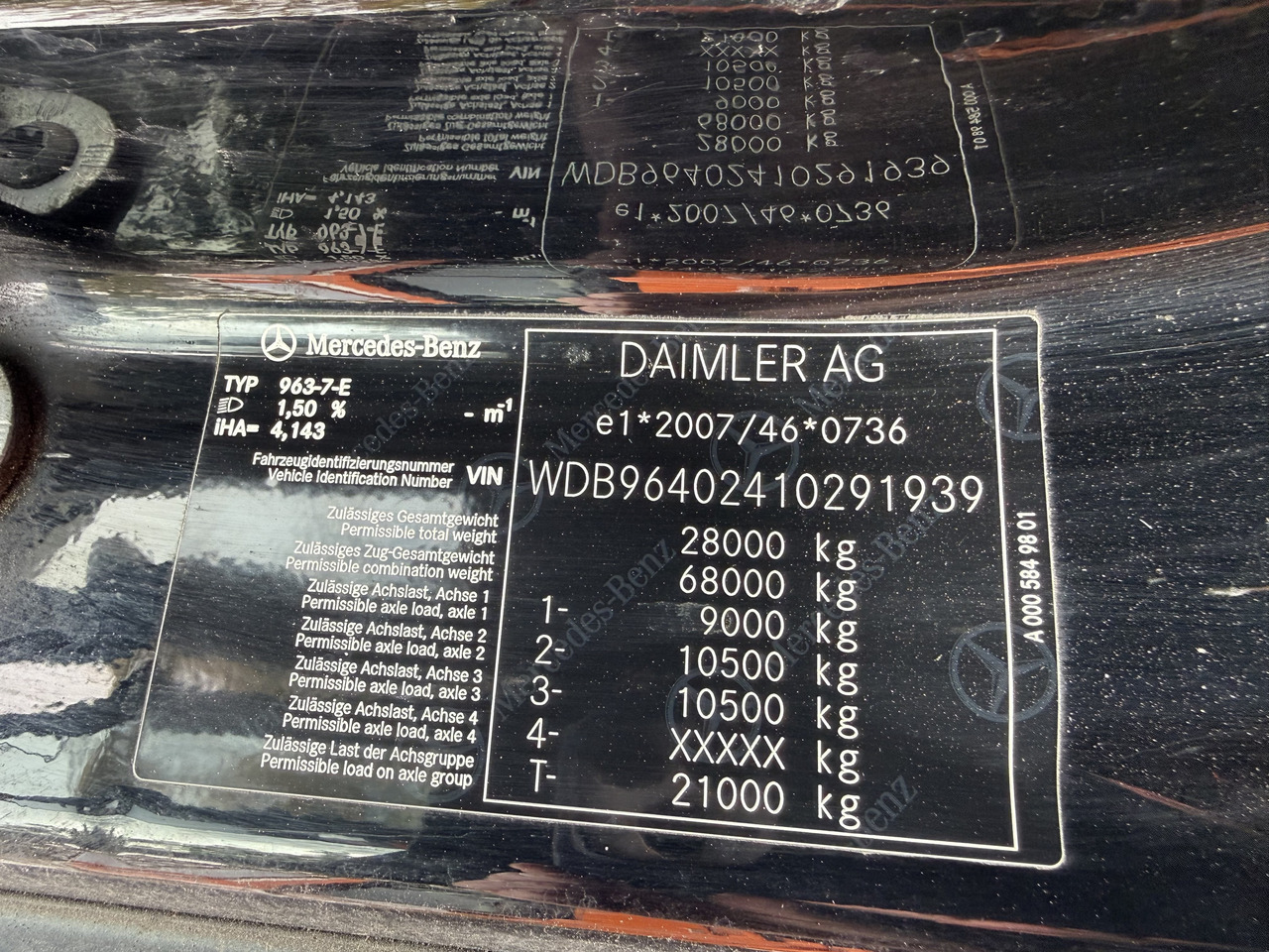 Mercedes-Benz Arocs 2653 6X4 Kran Kesla 2124L - Camión forestal, Camión grúa: foto 5 Mercedes-Benz Arocs 2653 6X4 Kran Kesla 2124L - Camión forestal, Camión grúa: foto 5