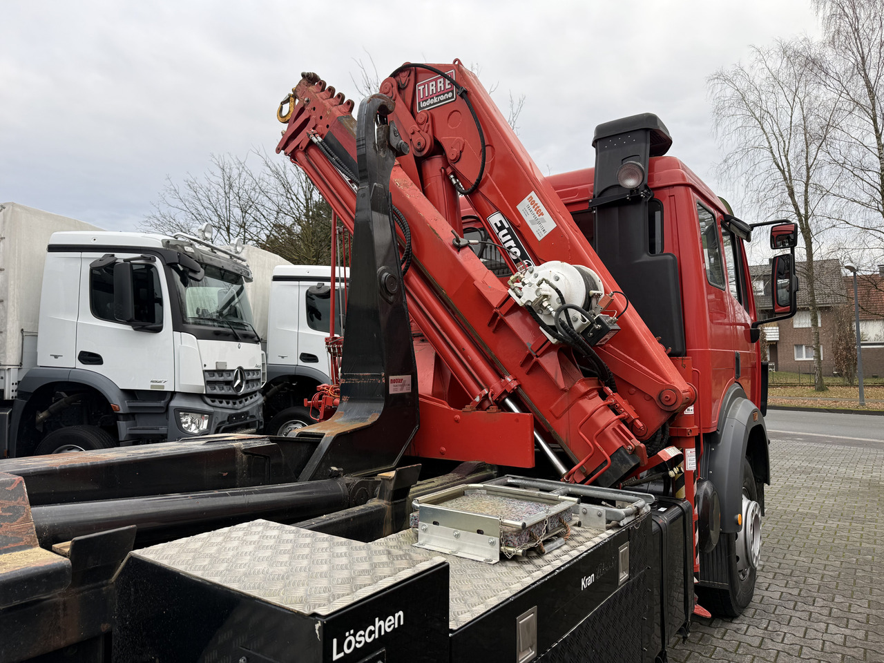 Mercedes-Benz SK 2538 6X4 Haken Kran/ Oldtimer/ Feuerwehr - Camión grúa, Multibasculante camión: foto 3 Mercedes-Benz SK 2538 6X4 Haken Kran/ Oldtimer/ Feuerwehr - Camión grúa, Multibasculante camión: foto 3