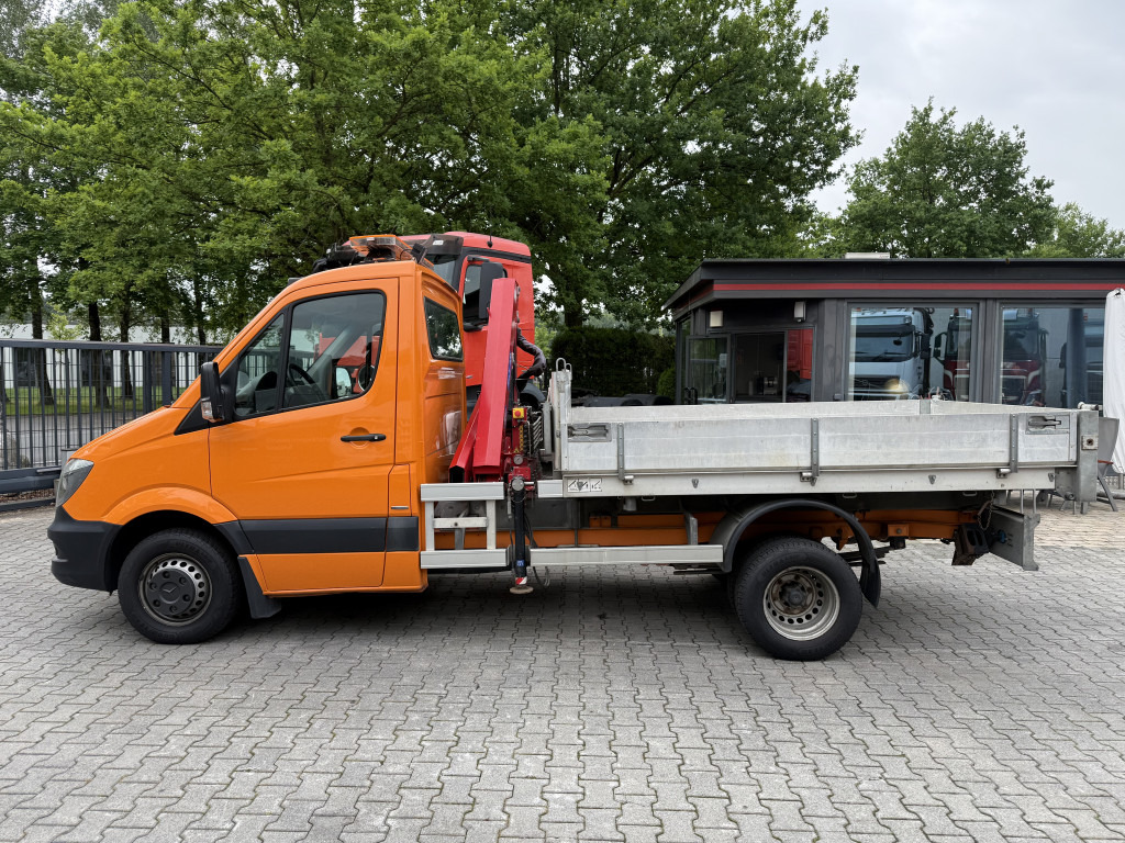 Mercedes-Benz Sprinter 516 Kipper mit Kran HMF 270 - Volquete furgoneta: foto 3 Mercedes-Benz Sprinter 516 Kipper mit Kran HMF 270 - Volquete furgoneta: foto 3
