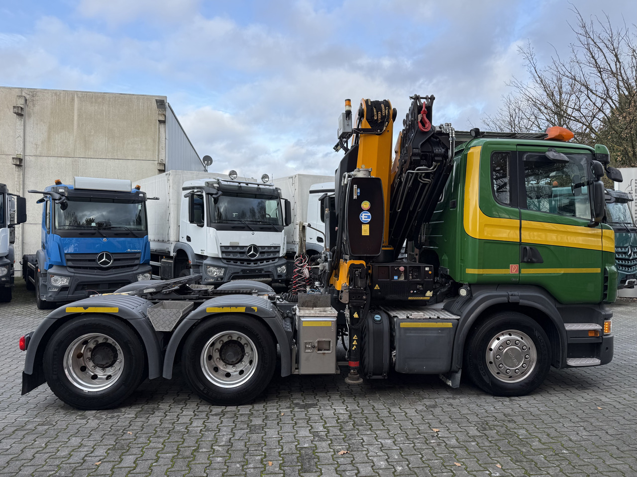 Camión grúa, Cabeza tractora Scania G480 6X4 Kran Effer 255 6S bis 20.5 Meter: foto 13 Camión grúa, Cabeza tractora Scania G480 6X4 Kran Effer 255 6S bis 20.5 Meter: foto 13