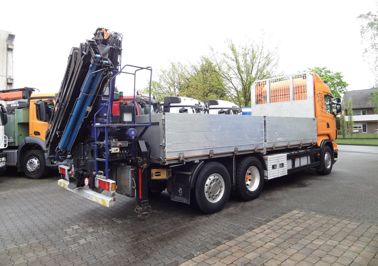 Camión caja abierta, Camión grúa Scania R480 6X2*4 Kran Atlas 240 bis 20 Meter: foto 9 Camión caja abierta, Camión grúa Scania R480 6X2*4 Kran Atlas 240 bis 20 Meter: foto 9