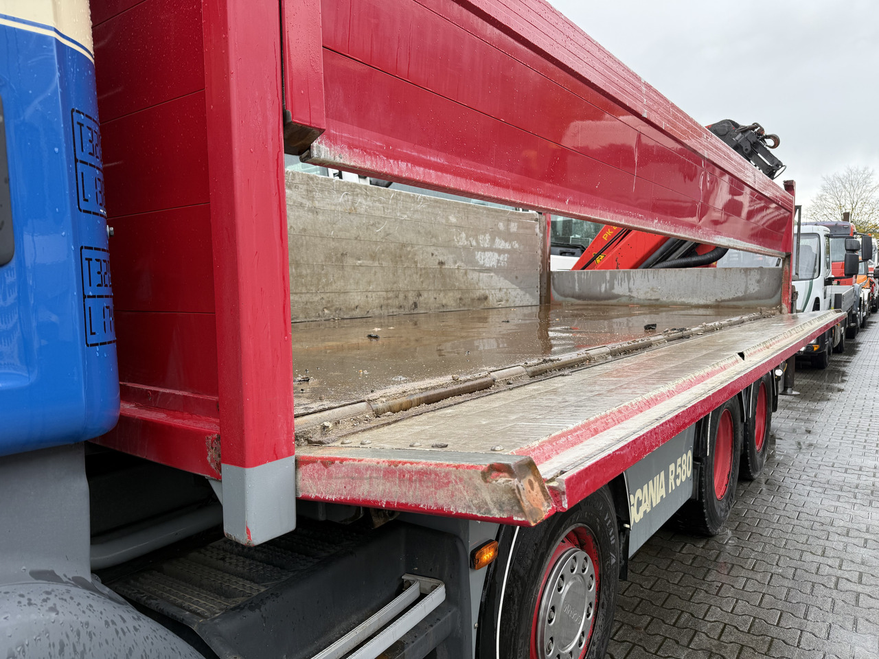 Scania R580 V8 8X4 Kipper Kran Palfinger 22002 - Camión grúa, Volquete camión: foto 5 Scania R580 V8 8X4 Kipper Kran Palfinger 22002 - Camión grúa, Volquete camión: foto 5