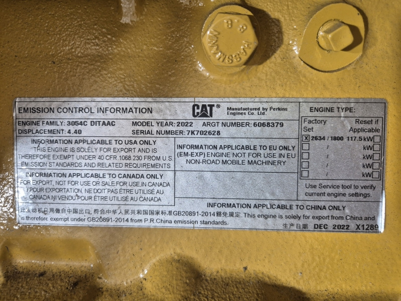 Caterpillar 3054C DITAAC Engine + Radiator - Motor para Maquinaria industrial: foto 2 Caterpillar 3054C DITAAC Engine + Radiator - Motor para Maquinaria industrial: foto 2