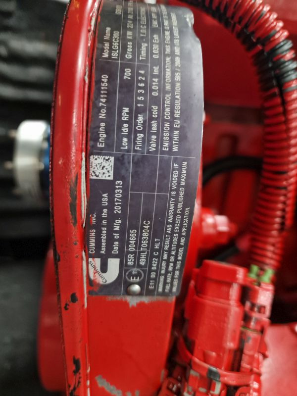 Cummins ISLG6C300 Engine (Industrial) 2017 - Motor para Maquinaria industrial: foto 2 Cummins ISLG6C300 Engine (Industrial) 2017 - Motor para Maquinaria industrial: foto 2