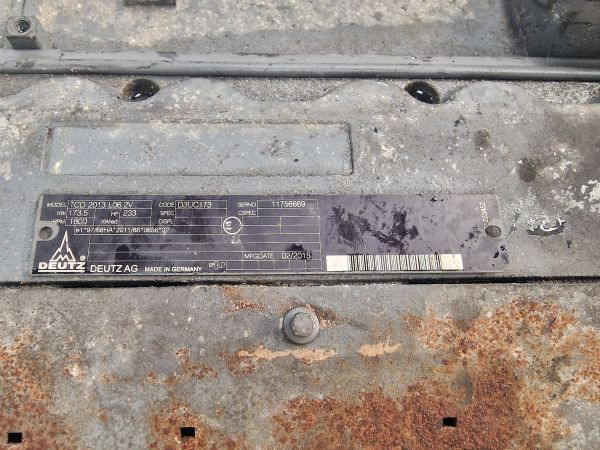 Deutz TCD 2013 L06 2V Engine (Industrial) - Motor para Maquinaria industrial: foto 2 Deutz TCD 2013 L06 2V Engine (Industrial) - Motor para Maquinaria industrial: foto 2