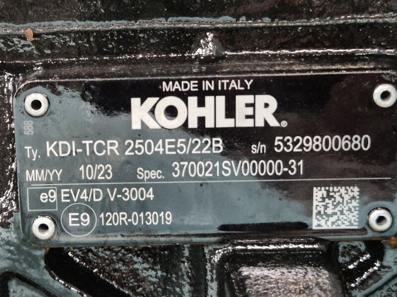 Kohler/JCB KDI-TCR 2504E5/22B New Engine (Plant) - Motor para Maquinaria de construcción: foto 2 Kohler/JCB KDI-TCR 2504E5/22B New Engine (Plant) - Motor para Maquinaria de construcción: foto 2