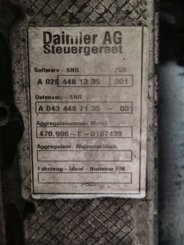 Mercedes Benz OM470LA 6-2-00 Engine (Truck) - Motor para Camión: foto 2 Mercedes Benz OM470LA 6-2-00 Engine (Truck) - Motor para Camión: foto 2