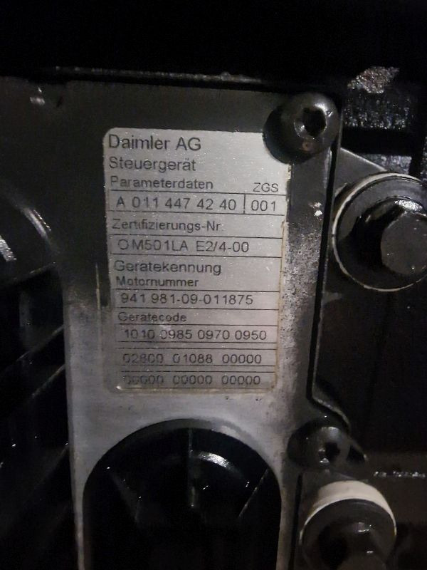 Mercedes Benz OM501LA.E2/4 Industrial Spec Engine (Plant) - Motor para Maquinaria de construcción: foto 2 Mercedes Benz OM501LA.E2/4 Industrial Spec Engine (Plant) - Motor para Maquinaria de construcción: foto 2