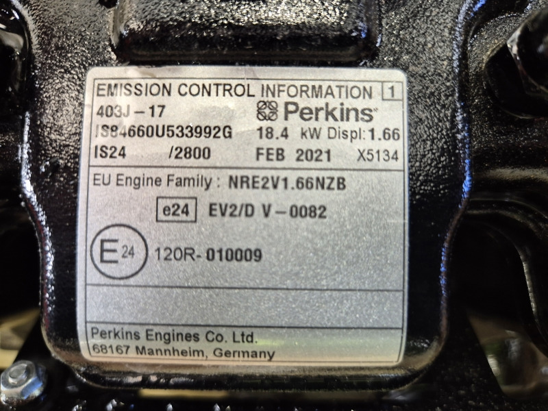 Perkins 403J-17 Engine (JCB Plant) - Motor para Maquinaria de construcción: foto 2 Perkins 403J-17 Engine (JCB Plant) - Motor para Maquinaria de construcción: foto 2