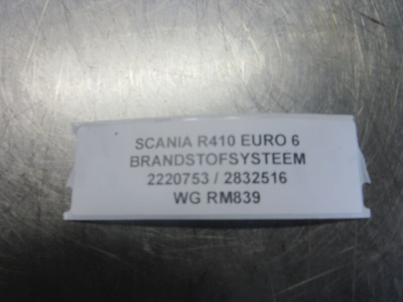 Scania 2220753 // 2832516 R410 EURO 6 BRANSTOFRAIL - Procesamiento de combustible para Camión: foto 4 Scania 2220753 // 2832516 R410 EURO 6 BRANSTOFRAIL - Procesamiento de combustible para Camión: foto 4