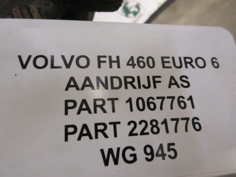 Volvo 1067761 // 2281776 AANDRIJFAS FH 460 EURO 6 MODEL 2018 - Palier para Camión: foto 5 Volvo 1067761 // 2281776 AANDRIJFAS FH 460 EURO 6 MODEL 2018 - Palier para Camión: foto 5