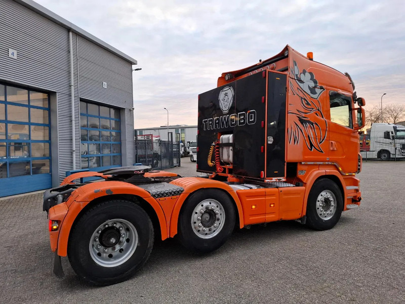 Cabeza tractora Scania R480 / HYDRAULICS / DOUBLE TANK / LIFT+LENKACHSE / 746830 KM / ALCOA / LEATHER / EURO-4 / 2007: foto 5