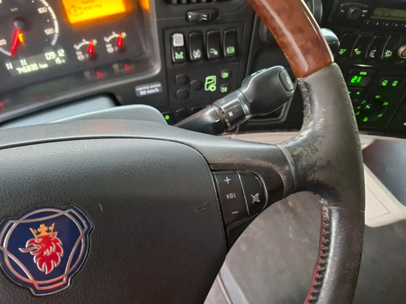 Cabeza tractora Scania R480 / HYDRAULICS / DOUBLE TANK / LIFT+LENKACHSE / 746830 KM / ALCOA / LEATHER / EURO-4 / 2007: foto 16