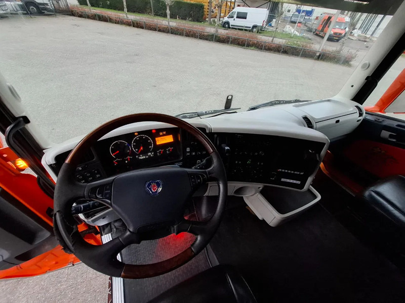 Cabeza tractora Scania R480 / HYDRAULICS / DOUBLE TANK / LIFT+LENKACHSE / 746830 KM / ALCOA / LEATHER / EURO-4 / 2007: foto 13