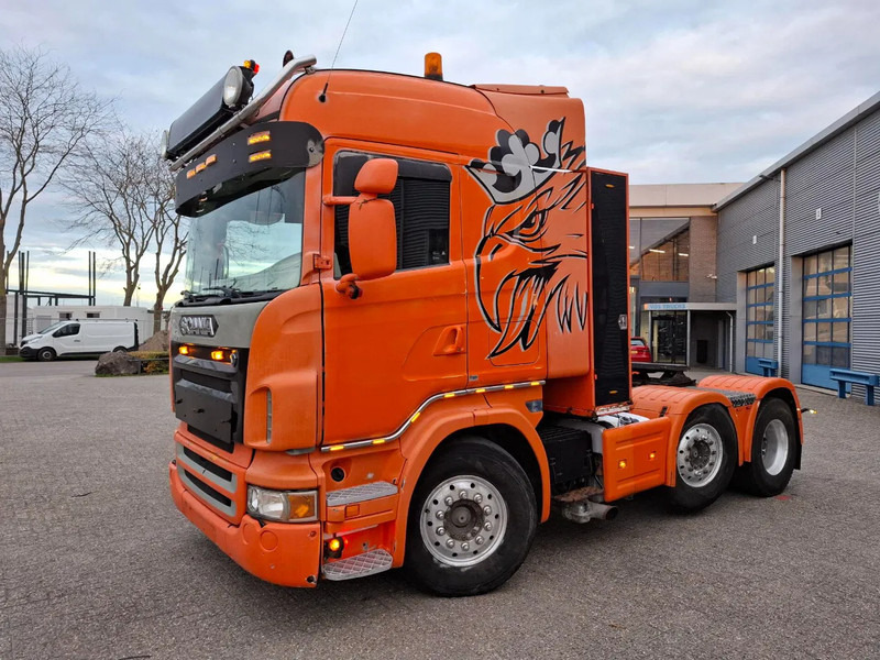 Scania R480 / HYDRAULICS / DOUBLE TANK / LIFT+LENKACHSE / 746830 KM / ALCOA / LEATHER / EURO-4 / 2007 - Cabeza tractora: foto 1 Scania R480 / HYDRAULICS / DOUBLE TANK / LIFT+LENKACHSE / 746830 KM / ALCOA / LEATHER / EURO-4 / 2007 - Cabeza tractora: foto 1