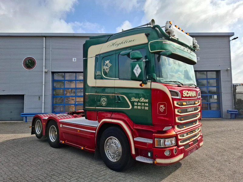 Scania R580 V8 / ONLY:478179KM / HYDRAULICS / LEATHER / AUTOMATIC / EURO-6 / 2016 - Cabeza tractora: foto 2 Scania R580 V8 / ONLY:478179KM / HYDRAULICS / LEATHER / AUTOMATIC / EURO-6 / 2016 - Cabeza tractora: foto 2